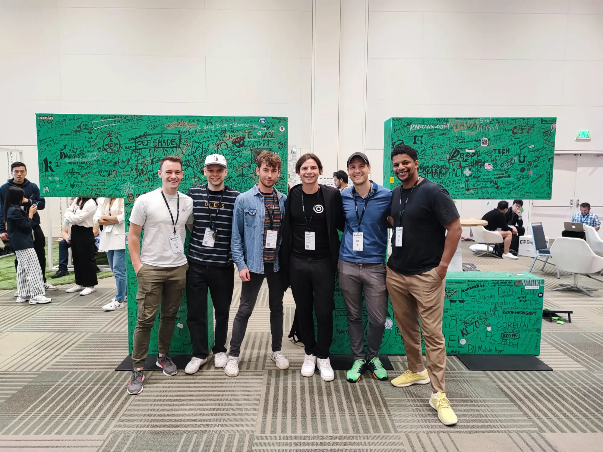 The Codesphere team at TC disrupt