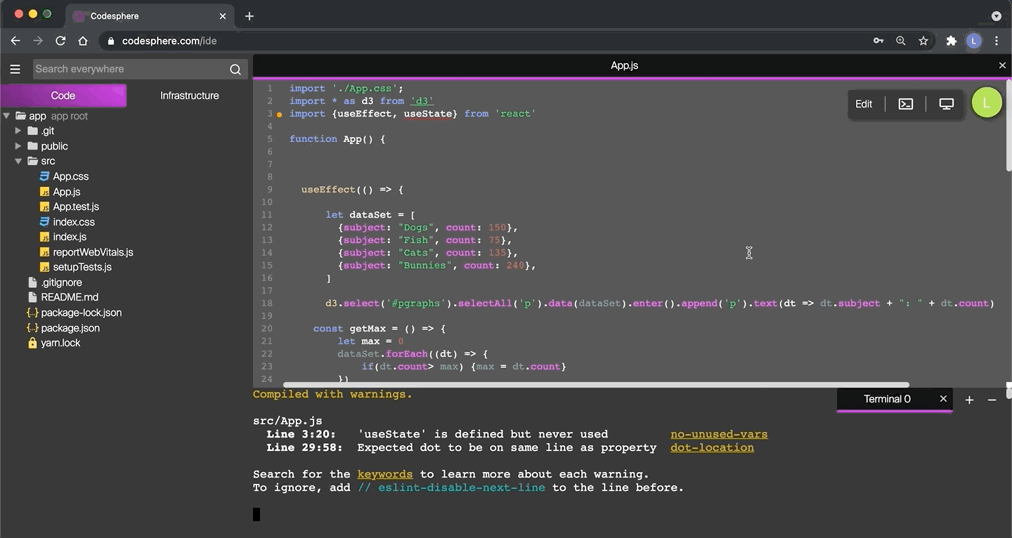 Creating Data Visualizations with D3 and ReactJS