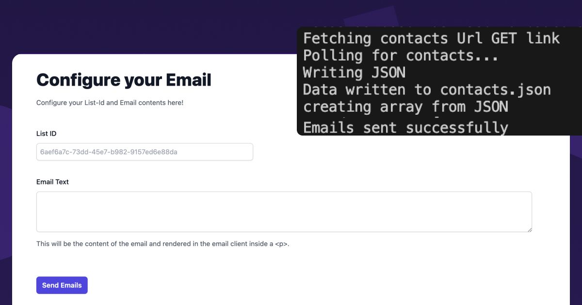 Building an Email Marketing Engine: Express.js & SendGrid Part 1