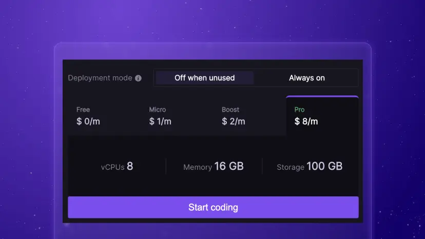 Cloud resources at a fraction of the cost with our new on demand deployment mode