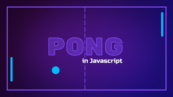 Can we make Pong in less than a 100 lines of Javascript?