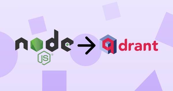 Building an AI powered search in Node.js using Qdrant Cloud